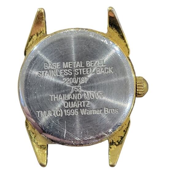 Vintage 1995 Armitron Tweety‎ Bird Warner Bros Looney Tunes Watch Taiwan - Picture 3 of 4